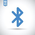 Bluetooth icon Royalty Free Stock Photo