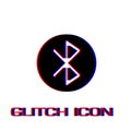 Bluetooth icon flat