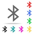 bluetooth icon. sign design. Elements in multi colored icons for mobile concept and web apps. Icons for website design and develop