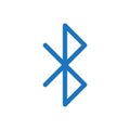 Bluetooth icon vector