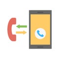 Bluetooth landline Color Vector Icon which can easily modify or edit