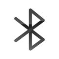 Bluetooth or Offline sharing Line Style vector icon which can easily modify or edit