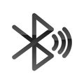 Bluetooth or Offline sharing Line Style vector icon which can easily modify or edit