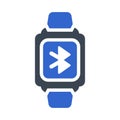 Bluetooth, smart watch icon