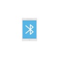 Bluetooth vector flat colour icon