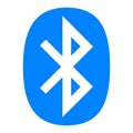 Bluetooth vector icon Royalty Free Stock Photo