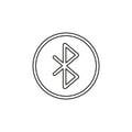 Bluetooth vector icon
