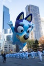 Bluey balloon in Macy\'s Thanksgiving Day Parade 2023 Royalty Free Stock Photo