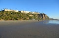 Bluff overlooking Salt Creek Beach in Dana Point, California. Royalty Free Stock Photo