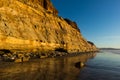 Bluff at Sunset at Torrey Pines State Natural Reserve