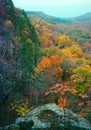 Bluffs and autumn Royalty Free Stock Photo
