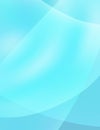 Bluish cyan background with translucent rounded shapes