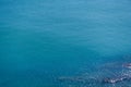 bluish-green seawater background Royalty Free Stock Photo