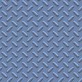 Bluish metal diamond pattern