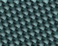 Bluish Squares like fiber carbone concept Royalty Free Stock Photo