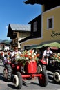 Blumencorso in Kirchberg in Tirol