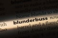 blunderbuss