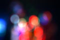 Blur abstract bokeh background element for overlay, Colorful defocused light