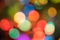 Blur - abstract bokeh circle string lights for background