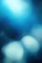 Blur background bokeh glow blue white light flare AI generated