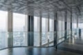 Blur background of empty office interior in city Royalty Free Stock Photo