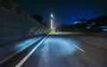 Blur background in night scene Royalty Free Stock Photo