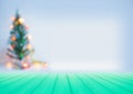 Blur Beautiful decorative Christmas tree Royalty Free Stock Photo