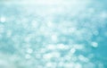 Blur beautiful nature summer on tropical beach with bokeh sun light wave abstract background Royalty Free Stock Photo