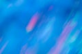 Blur blue rainbow abstract background from the sun shines on the silicon wafer Royalty Free Stock Photo