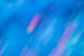 Blur blue rainbow abstract background from the sun shines on the silicon wafer Royalty Free Stock Photo