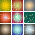 Blur bokeh Abstract bright color background Royalty Free Stock Photo