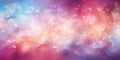 Blur bright festive background with intricate abstract colorful shapes, glowing many colored soft pastel red, blue, pink, lilac Royalty Free Stock Photo