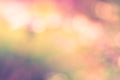 Blur colorful image background with lens flare effect