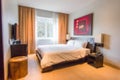 Blur concept Photo of room interior in hotel holiday concept to relax Royalty Free Stock Photo