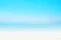 The blur cool sea background on horizon tropical sandy beach; relaxing outdoors vacation with heavenly mind view at a resort deck Royalty Free Stock Photo