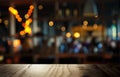 Blur dark bar or cafe at night Royalty Free Stock Photo