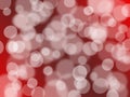 Blur defocused white glitter abstract bokeh lights background. christmas and new year concept Royalty Free Stock Photo