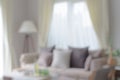 Blur image of modern living room Royalty Free Stock Photo