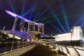 Singapore city,LASER show