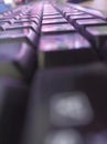 Blur Keyboard in the light Royalty Free Stock Photo