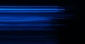 blur luminous rays glowing neon banner blue light