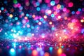 Blur Neon Glow with Fluorescent Radiance and Flecks Texture Royalty Free Stock Photo