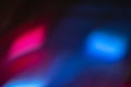 blur neon light lens flare overlay blue pink dark Royalty Free Stock Photo