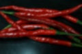Blur Photo of red chilies, this seasoning is a spice to give a spicy taste