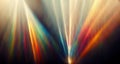 blur rays color light glow motion defocused flare AI generated Royalty Free Stock Photo