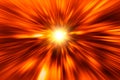 Blur red hot fire power abstract Royalty Free Stock Photo