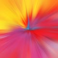 Blur soft Abstract radial background. Saturated color. Digital illustration