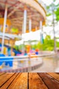 blur theme park Royalty Free Stock Photo