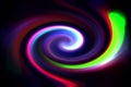 Blur twist abstract bokeh background element for overlay, Colorful defocused light Royalty Free Stock Photo