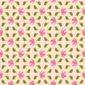 Blur water colour flower, faded seamless pattern